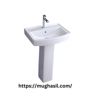 مغاسل 4 مغسلة حمام فيراجو 57 سم مع حوض عميق